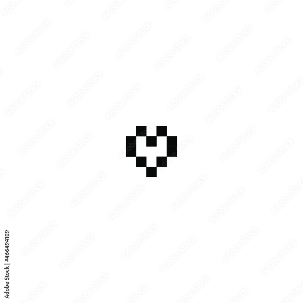 Pixel art heart. love and valentine. Pixel game life bar. Vector art 8 bit health heart bar. Gaming controller, symbol. Pixel art heart. love and valentine. Pixel game life bar. Vector art 8 bit health heart bar. Gaming controller, symbol.