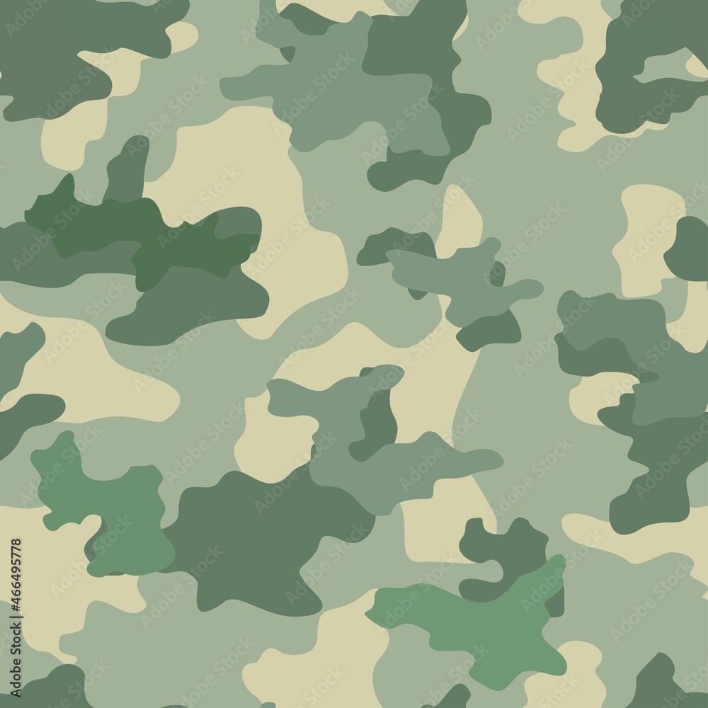 light green camouflage pattern, trendy modern print.
