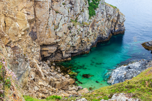 Landscape view at Ouessant Island Brittany France
