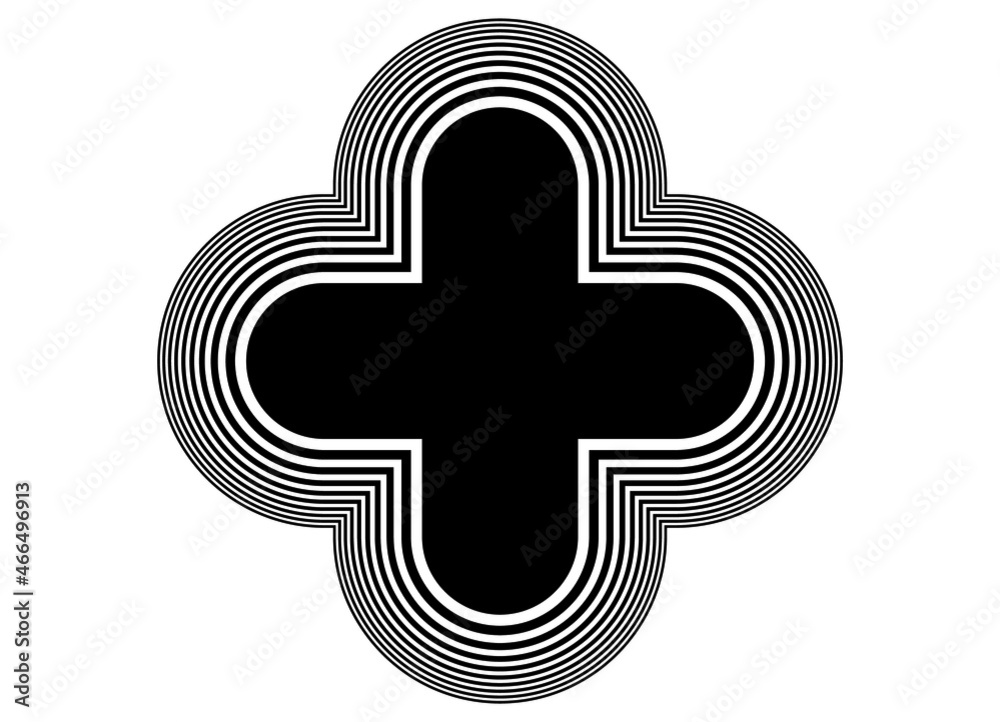 Black abstract design element on a white background with parallel lines. Modern vector striped background. Black abstract design element on a white background with parallel lines. Modern vector striped background.