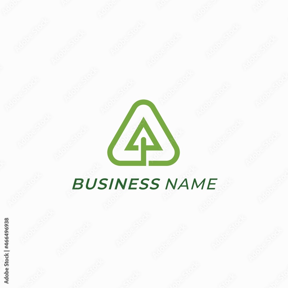 design logo combine pine tree and triangle design logo combine pine tree and triangle