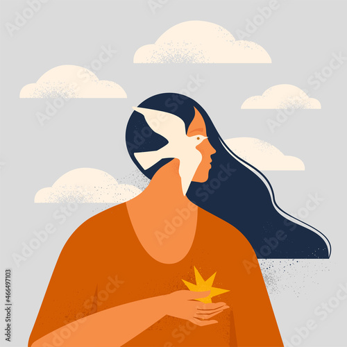The psychological concept of mental health, manipulation or dependence.