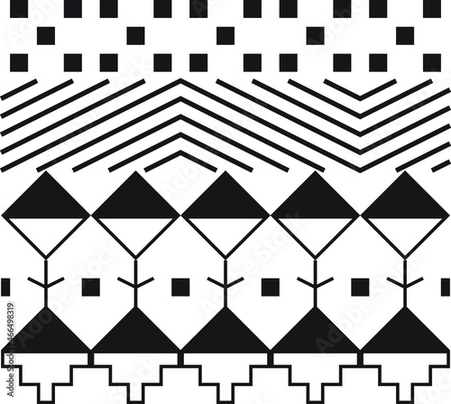 Al-Qatt Al-Asiri and Riyadh Saudi Arabia Sadu Pattern, female traditional interior wall decoration in Asir, Saudi Arabia 