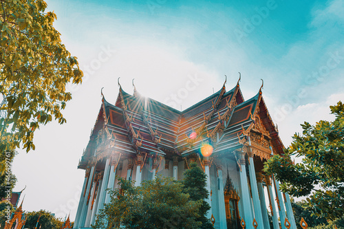 Photography Thailand temple, Bangkok city