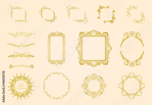 Cute2U cute gothic frame set