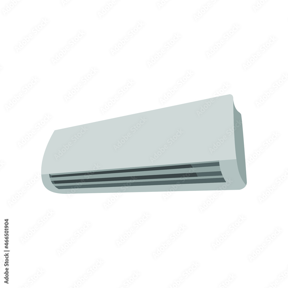 Flat Air Conditioner Vector Design Illustration Flat Air Conditioner Vector Design Illustration