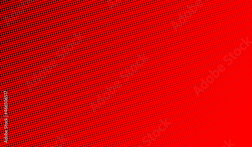 Red background halftone.