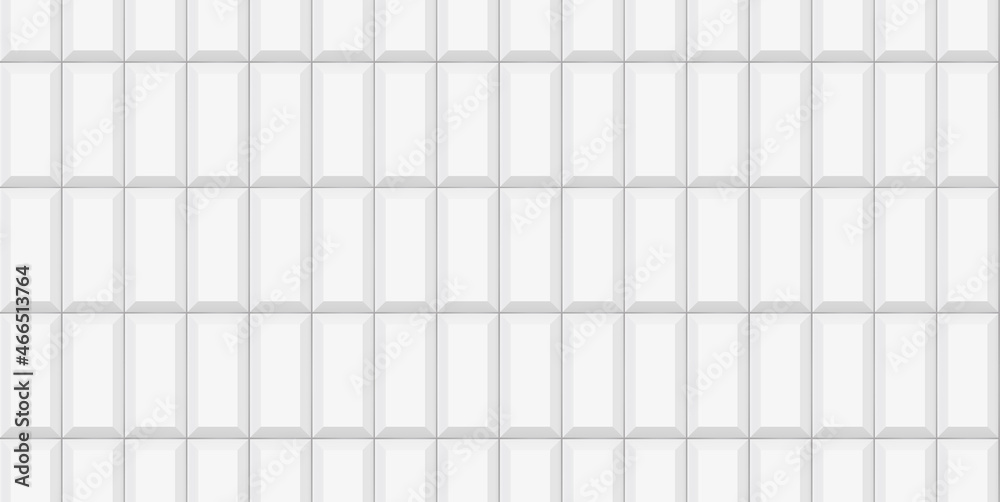 White vertical subway tile seamless pattern. Wall with brick texture. Vector geometric background design White vertical subway tile seamless pattern. Wall with brick texture. Vector geometric background design