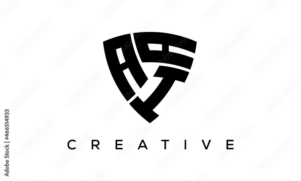 AIA letters logo, security Shield logo vector AIA letters logo, security Shield logo vector
