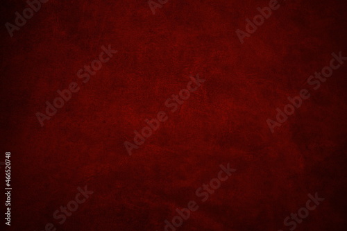 Beautiful red background with genuine leather texture