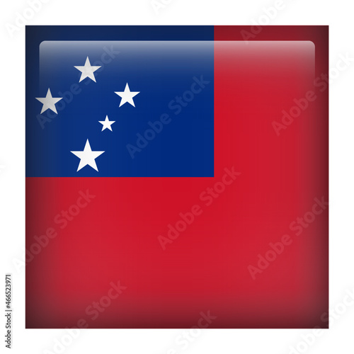 Free Download Samoa Square Country Flag button Icon - GFXLoad