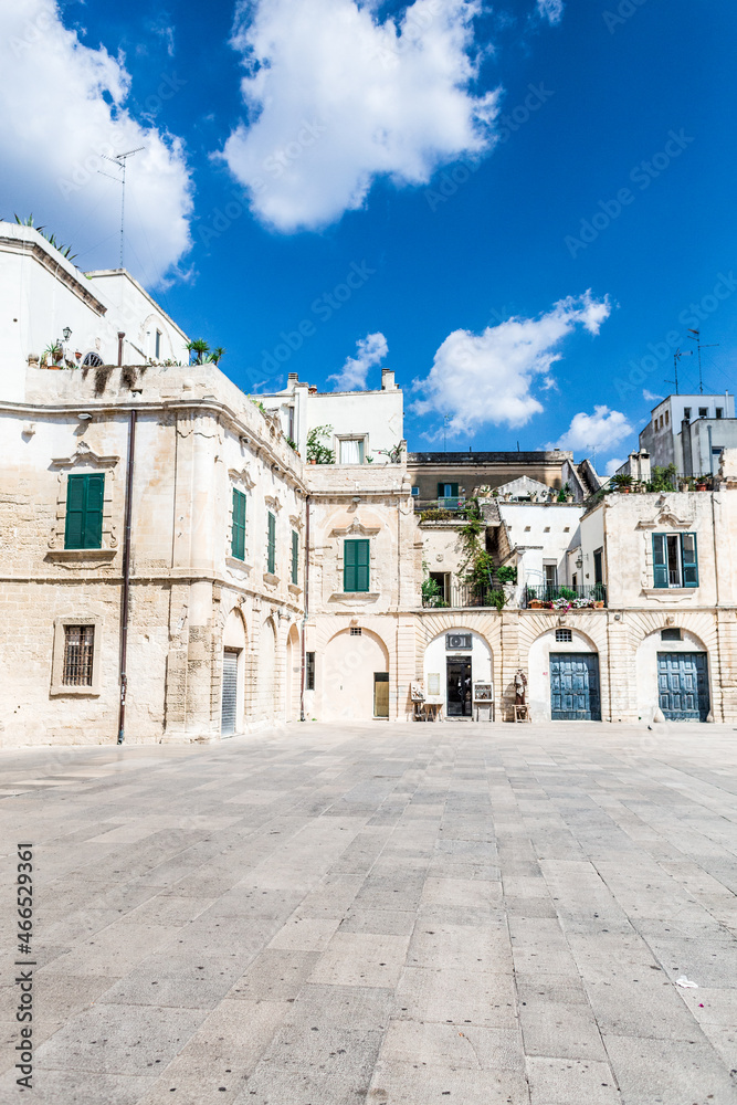 Square in the city of Lecce in Italy. 