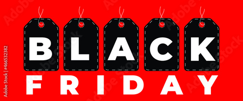 black friday sale vector template