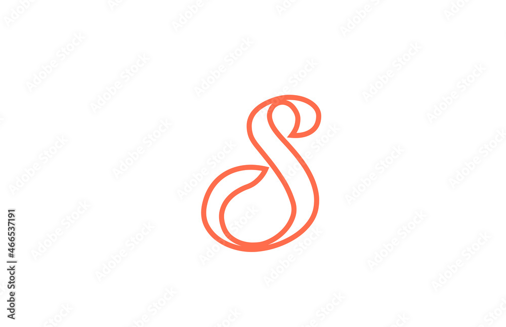 S alphabet letter logo icon. Creative design for company and business S alphabet letter logo icon. Creative design for company and business