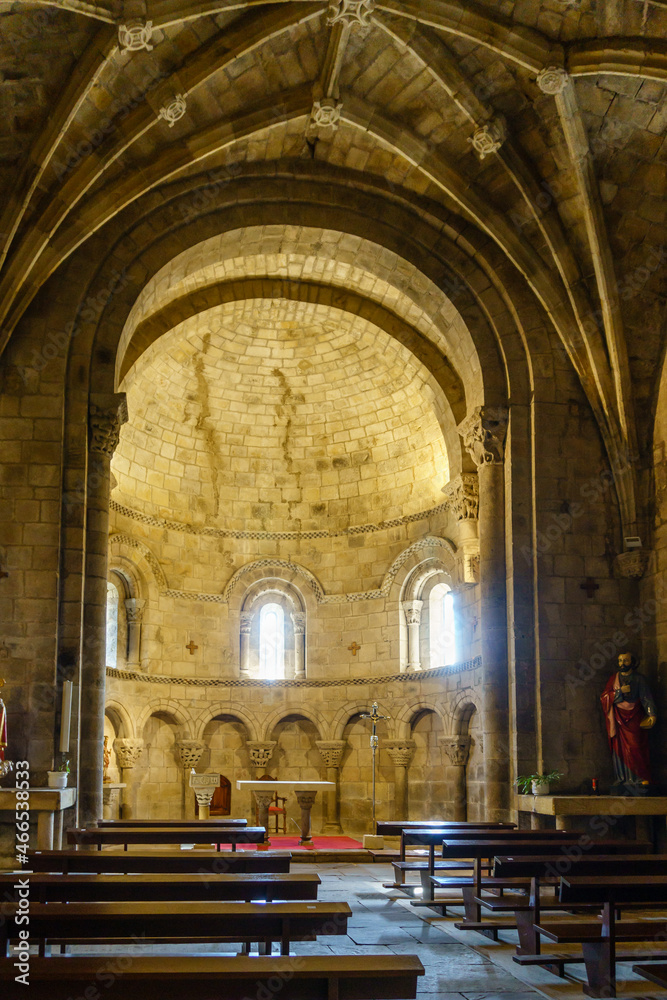 Collegiate Church of San Pedro de Cervatos is a Romanesque Catholic temple located in Cervatos,  in the municipality of Campoo de Enmedio, Cantabria, Spain.