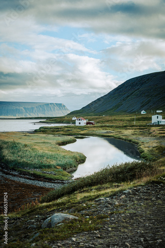 Westfjords-Isländische Landschaft