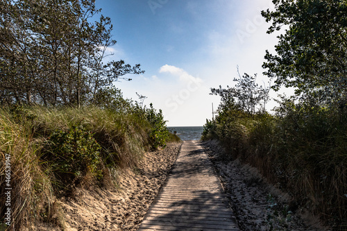 Nieblumer Strand im Herbst