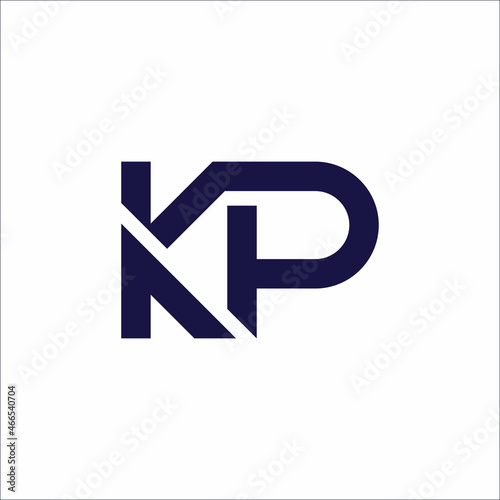 Free Download creative strong initial letter kp, pk logo vector concept - GFXLoad