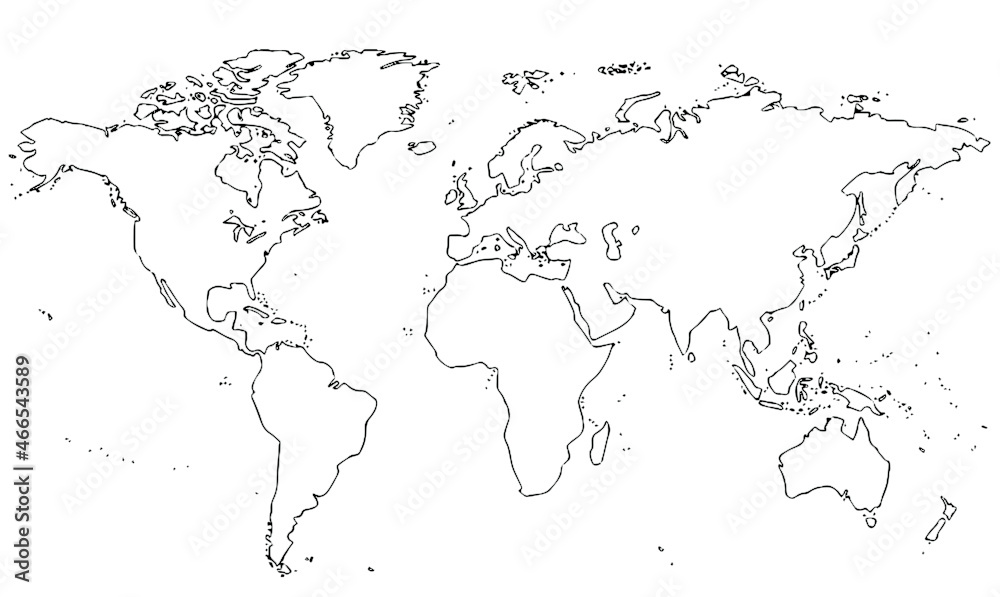 map of the world map of the world