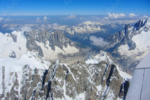 Massif du Mont-Blanc, Alpes 