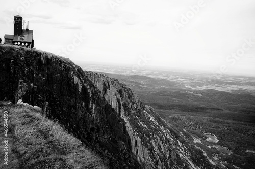 Mountain shelter at the top
