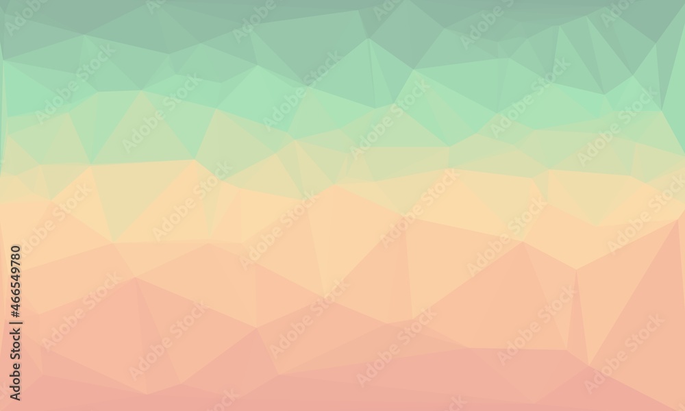 Fototapeta premium vibrant minimal multicolored polygonal background