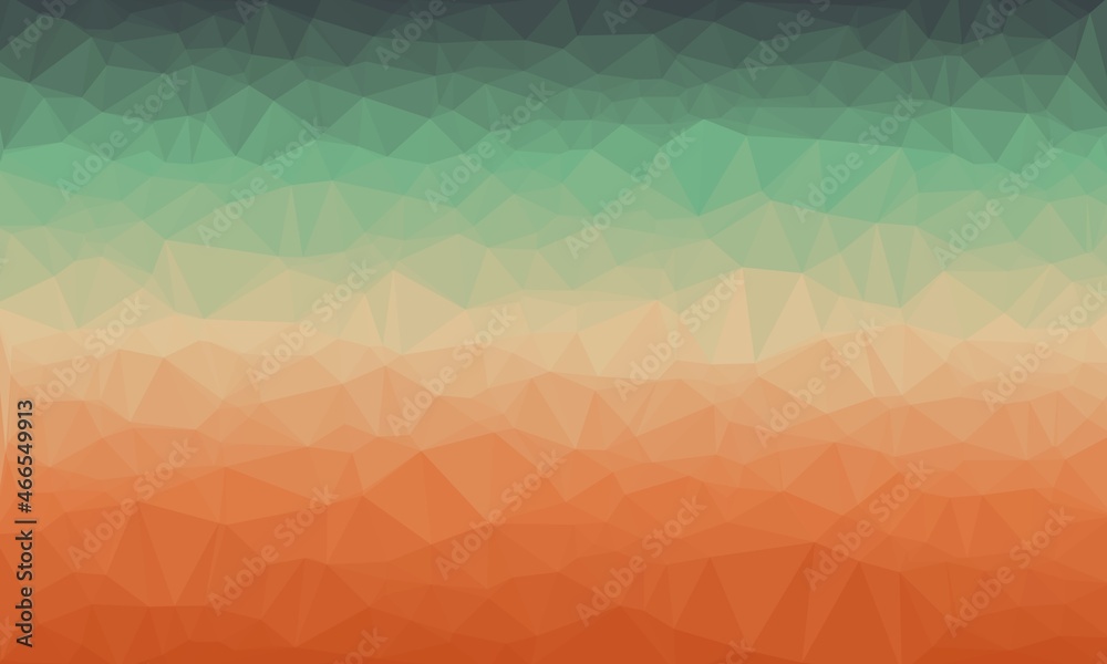 Fototapeta premium vibrant minimal multicolored polygonal background