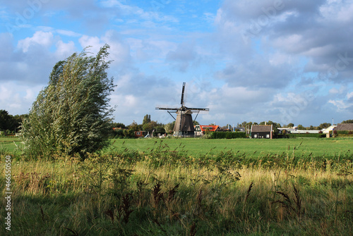 Molino en la naturaleza, windmill. photo