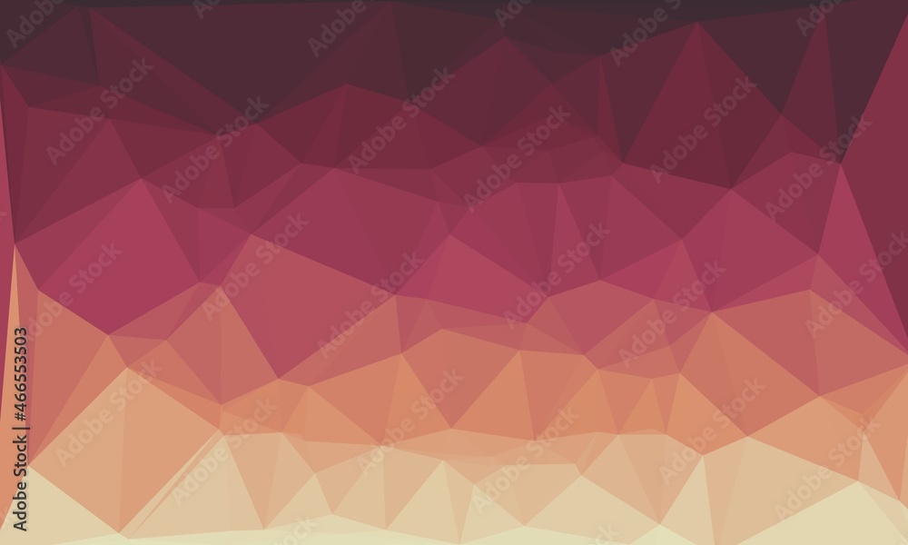 Obraz premium vibrant colorful geometric background with mosaic design