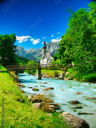 old bridge in the mountains