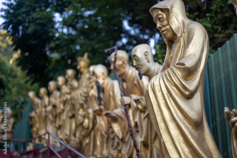 The Ten Thousand Buddhas Monastery .