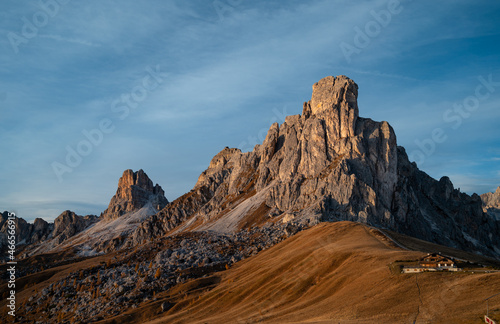 Mountain landscape in the Dolomites  Italy