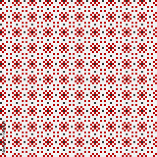 Abstract Cross Pattern generative computational art illustration