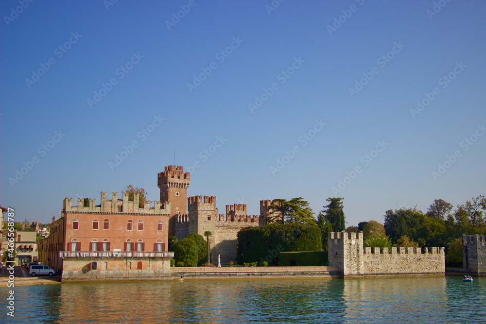 Castello Scaligero in Lazise, Lake Garda - Italy