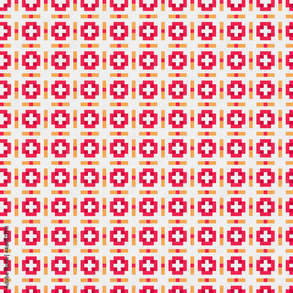 Abstract Cross Pattern generative computational art illustration Abstract Cross Pattern generative computational art illustration