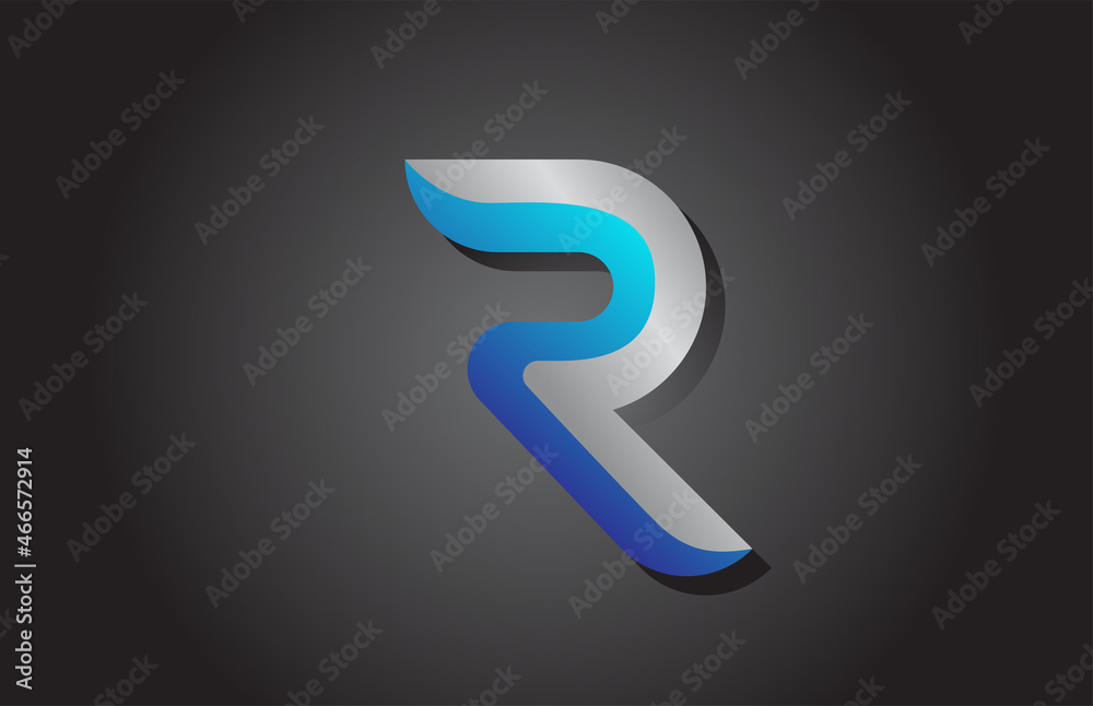 R alphabet letter logo icon. Creative design for company and business R alphabet letter logo icon. Creative design for company and business