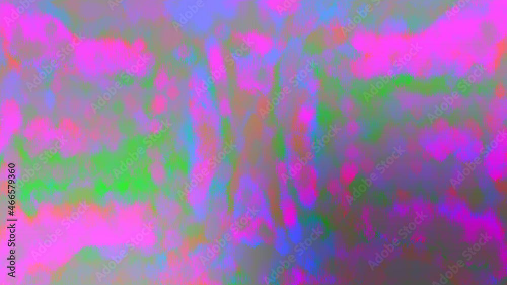 Abstract iridescent glitch art background image.