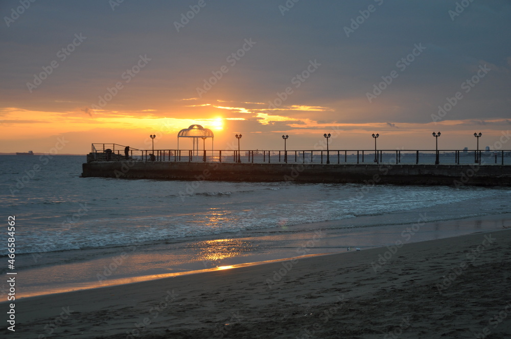 The beautiful St Raphael Beach Limassol in Cyprus
