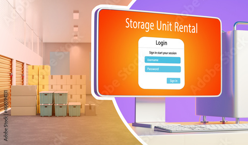 Rental Storage Unit. Wareho...