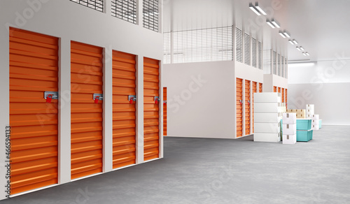 Schilderij op canvas rental storage room