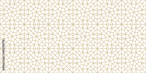 Seamless geometric pattern in authentic arabian style.