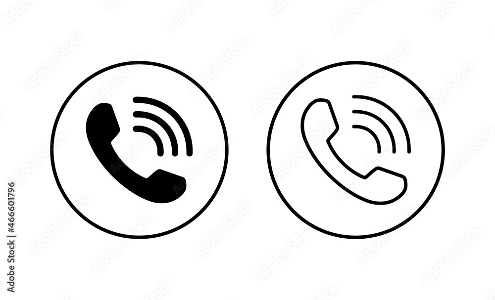 Call icons set. telephone sign and symbol. phone icon. contact us Call icons set. telephone sign and symbol. phone icon. contact us