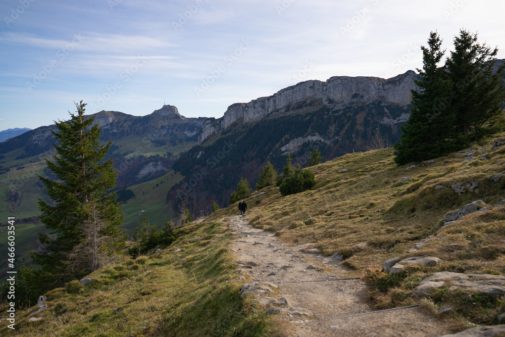 Ebeanalp, Seealpsee, Wildkirchli are the sun terrace of the alpstein. Mountainfuls of climbing routes. It is also the ideal starting point for hiking into the impressive, amazing Alpstein region