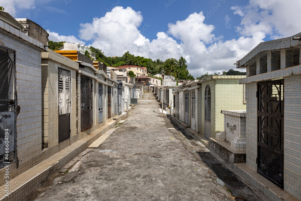 La Toussaint, ou “fête de tous les saints” (1er au 2 novembre) en Martinique se prépare selon deux rituels : l’embellissement des cimetières et la préparation des festivités.