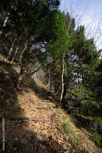 Fototapeta Naklejka Na Ścianę i Meble -  Ebeanalp, Seealpsee, Wildkirchli are the sun terrace of the alpstein. Mountainfuls of climbing routes. It is also the ideal starting point for hiking into the impressive, amazing Alpstein region