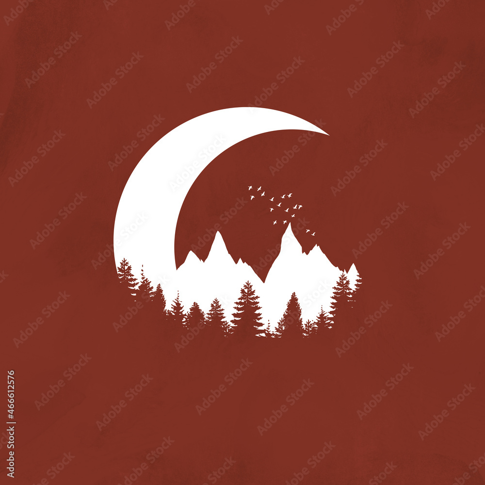 The light of autumn moon