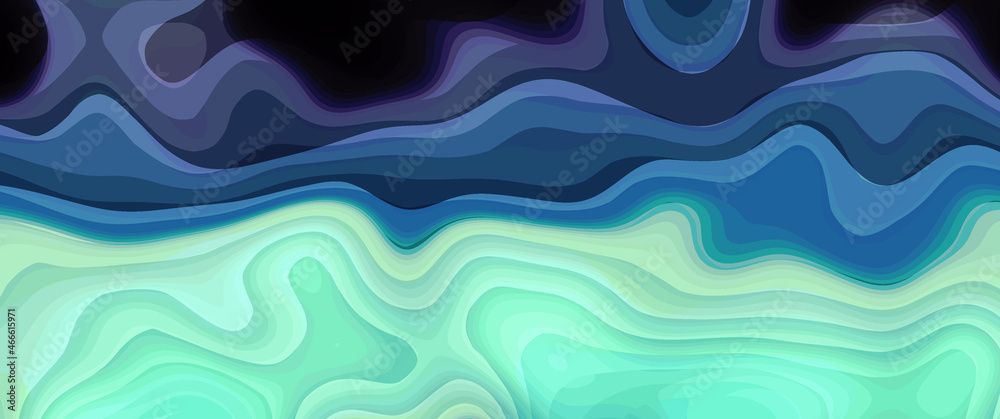 abstract geometric background with wave lines abstract geometric background with wave lines
