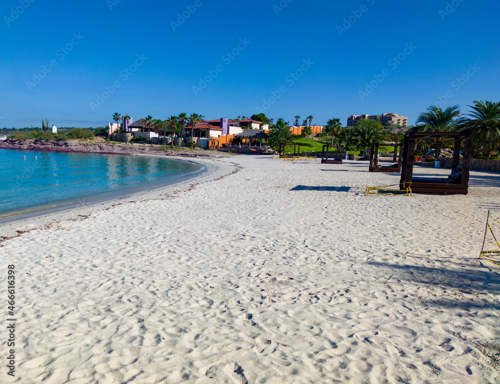 Beach in La Paz in Mexico