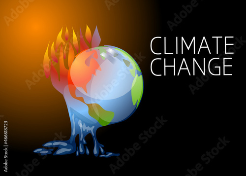 global warming illustration