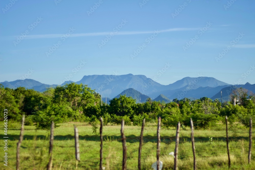 Hills in Baní, Dominican Republic 